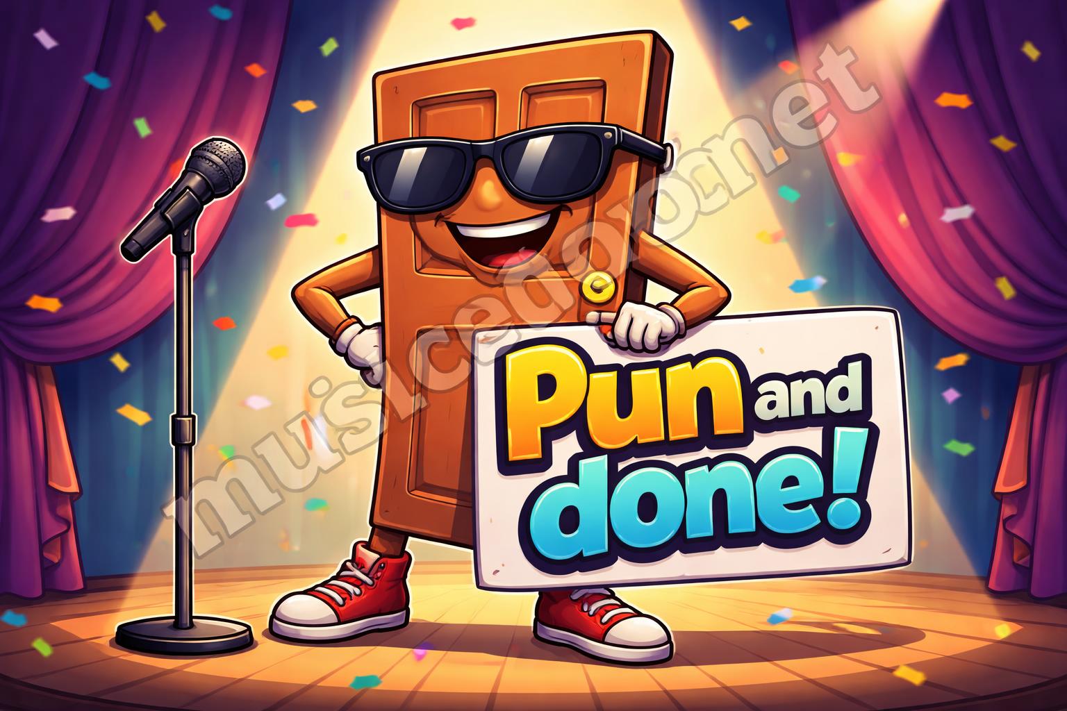 Funny knock knock puns shareable poster