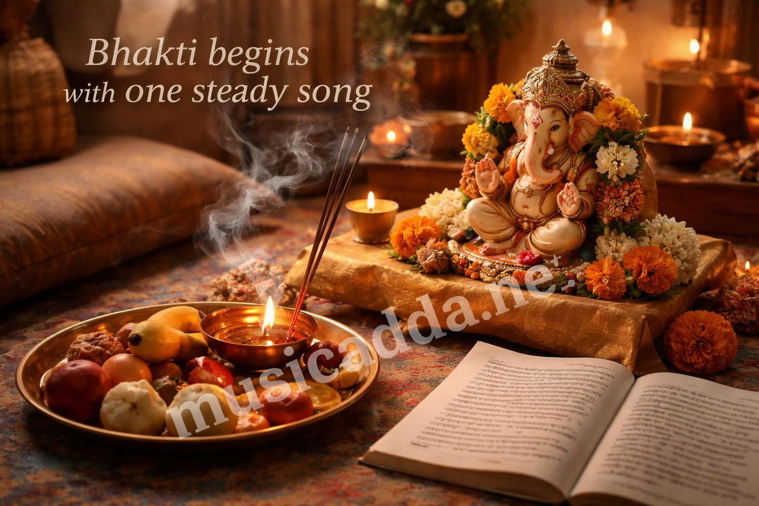 Ganesh aarti hindi ganpati puja setup