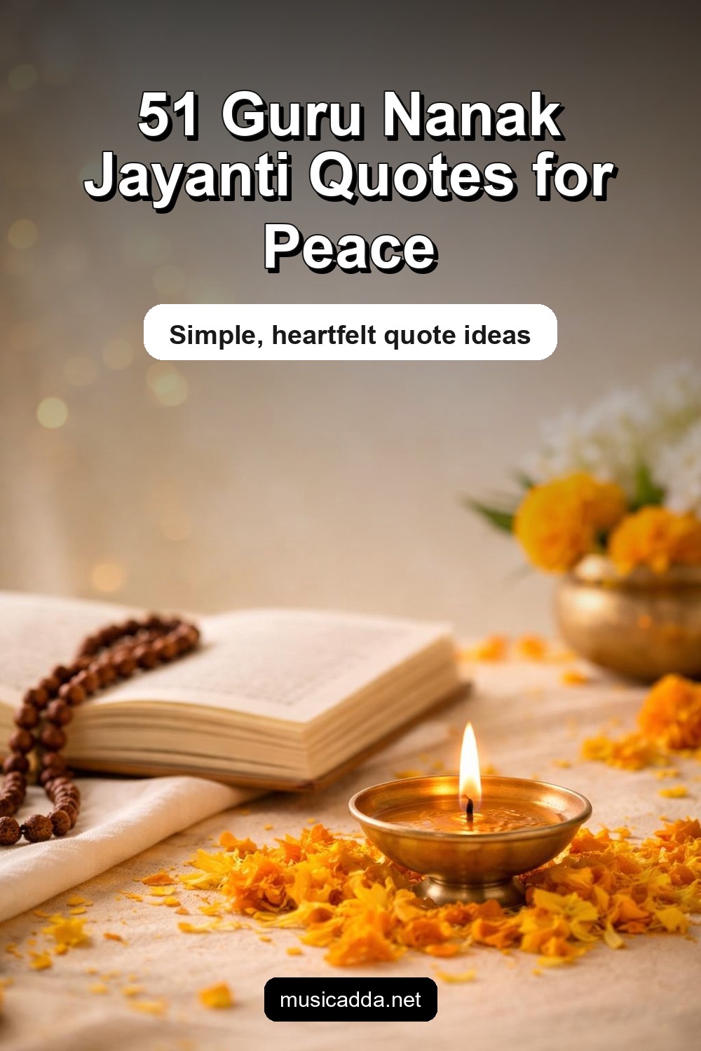 Pinterest image for 51 Guru Nanak Jayanti Quotes for Peace and Spiritual Wisdom