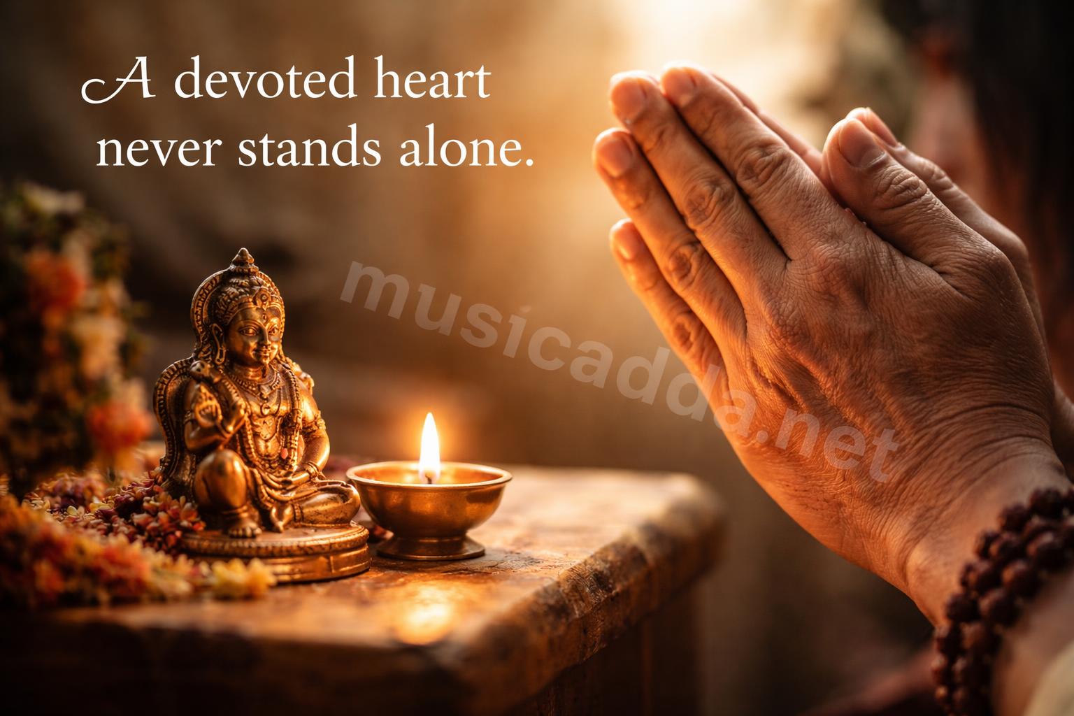 Hanuman jayanti devotional hands prayer