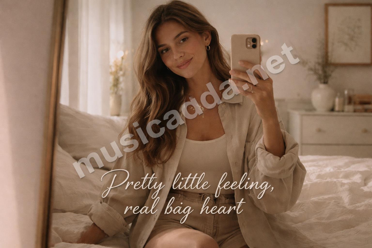 Instagram aesthetic love caption mirror selfie