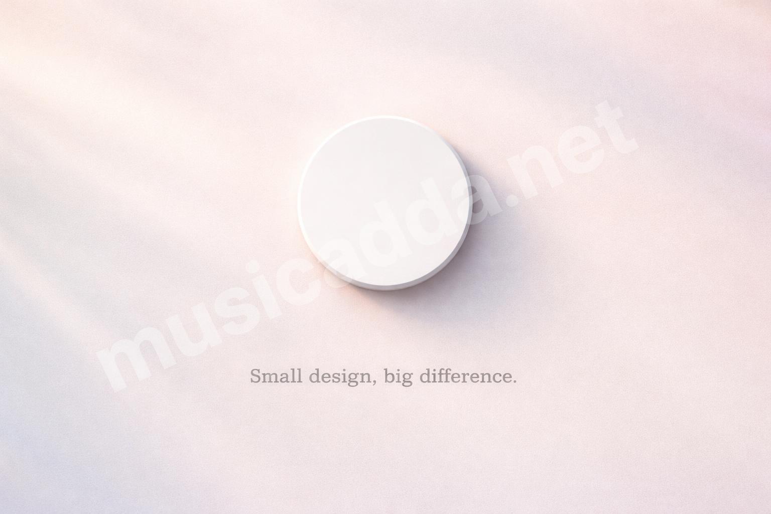 Minimal instagram highlight icon on soft background