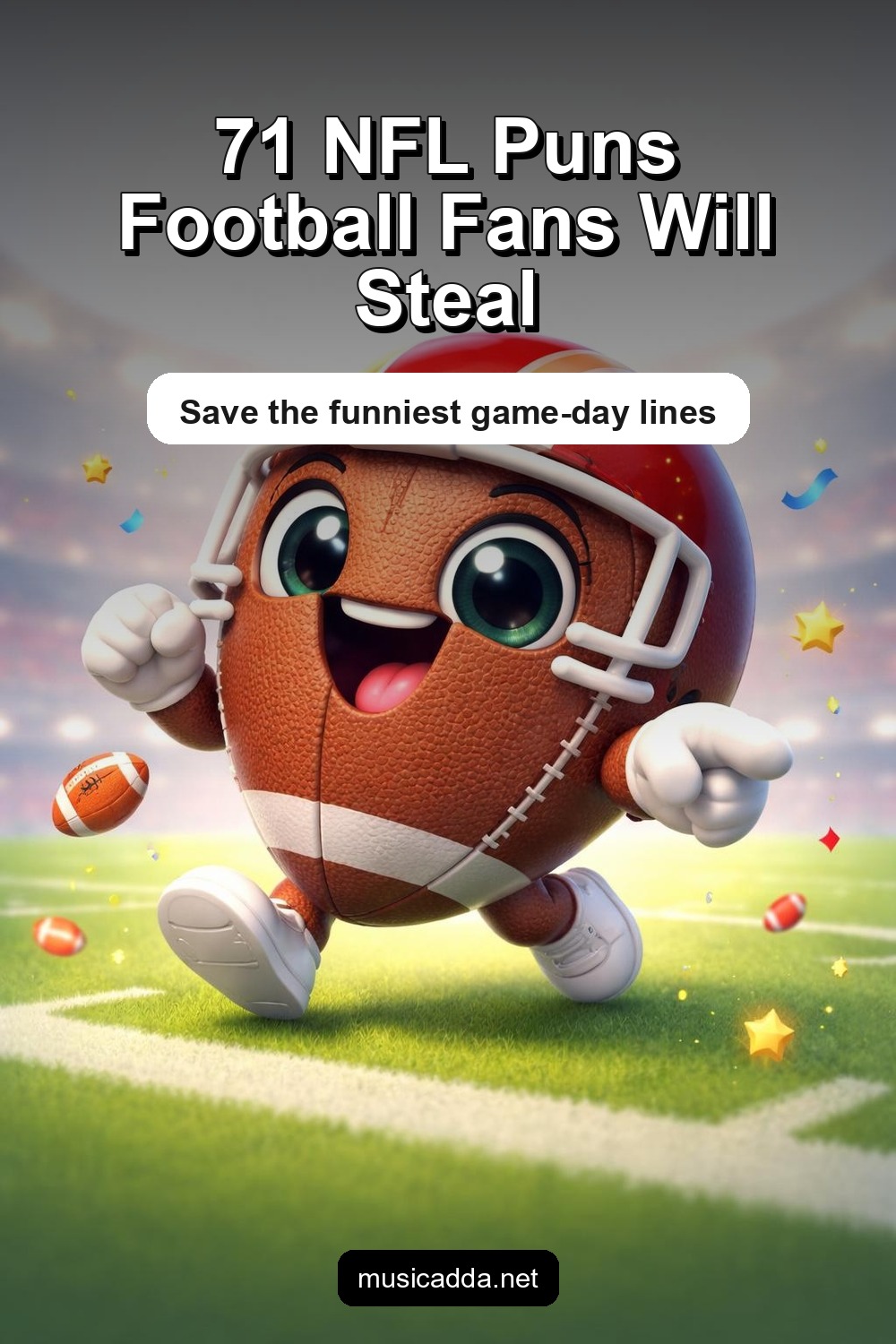 Pinterest image for 71 NFL Puns Every Football Fan Will Want to Steal