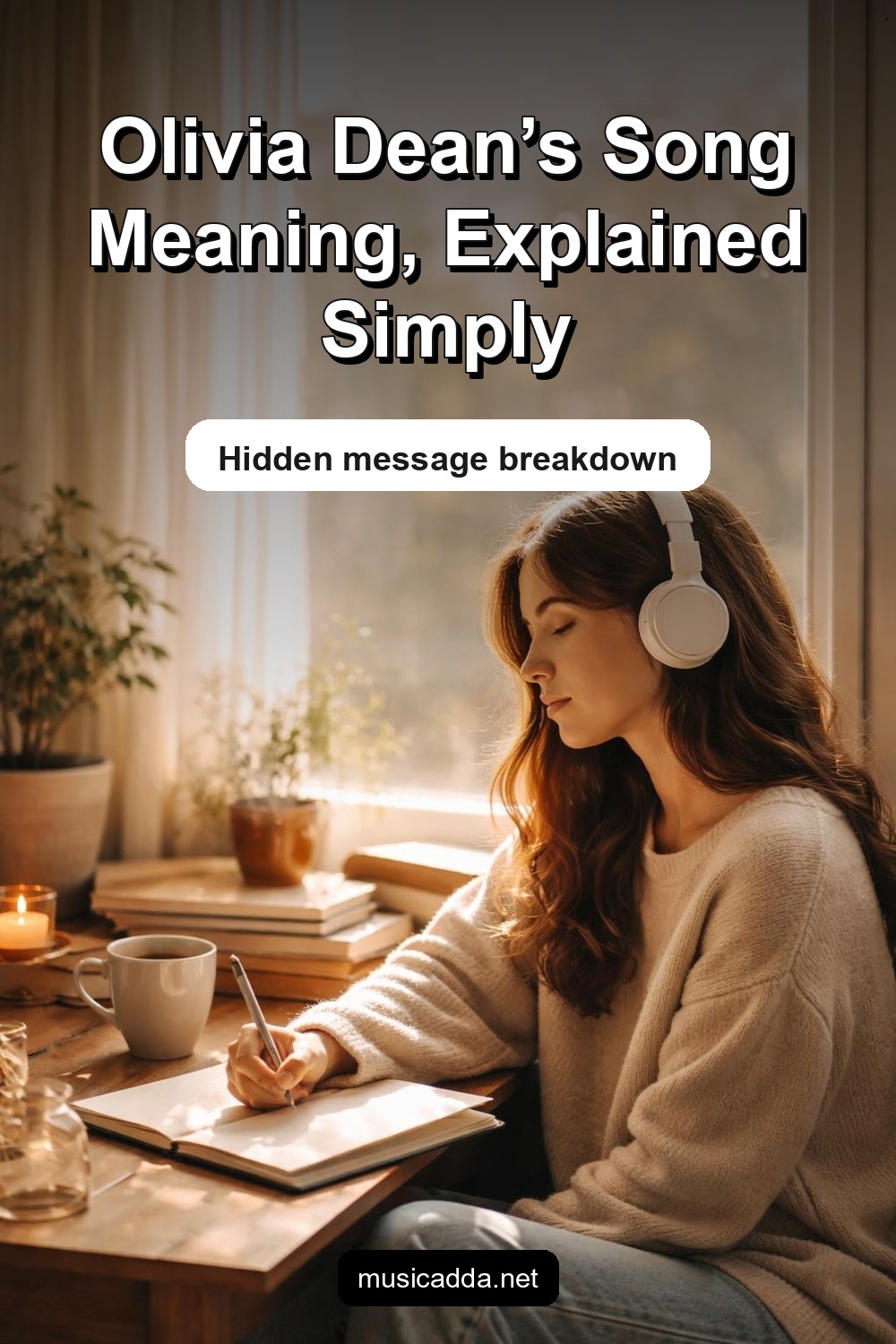 Pinterest image for *“Man I Need” by Olivia Dean Meaning: Lyrics Explained & Hidden Message*