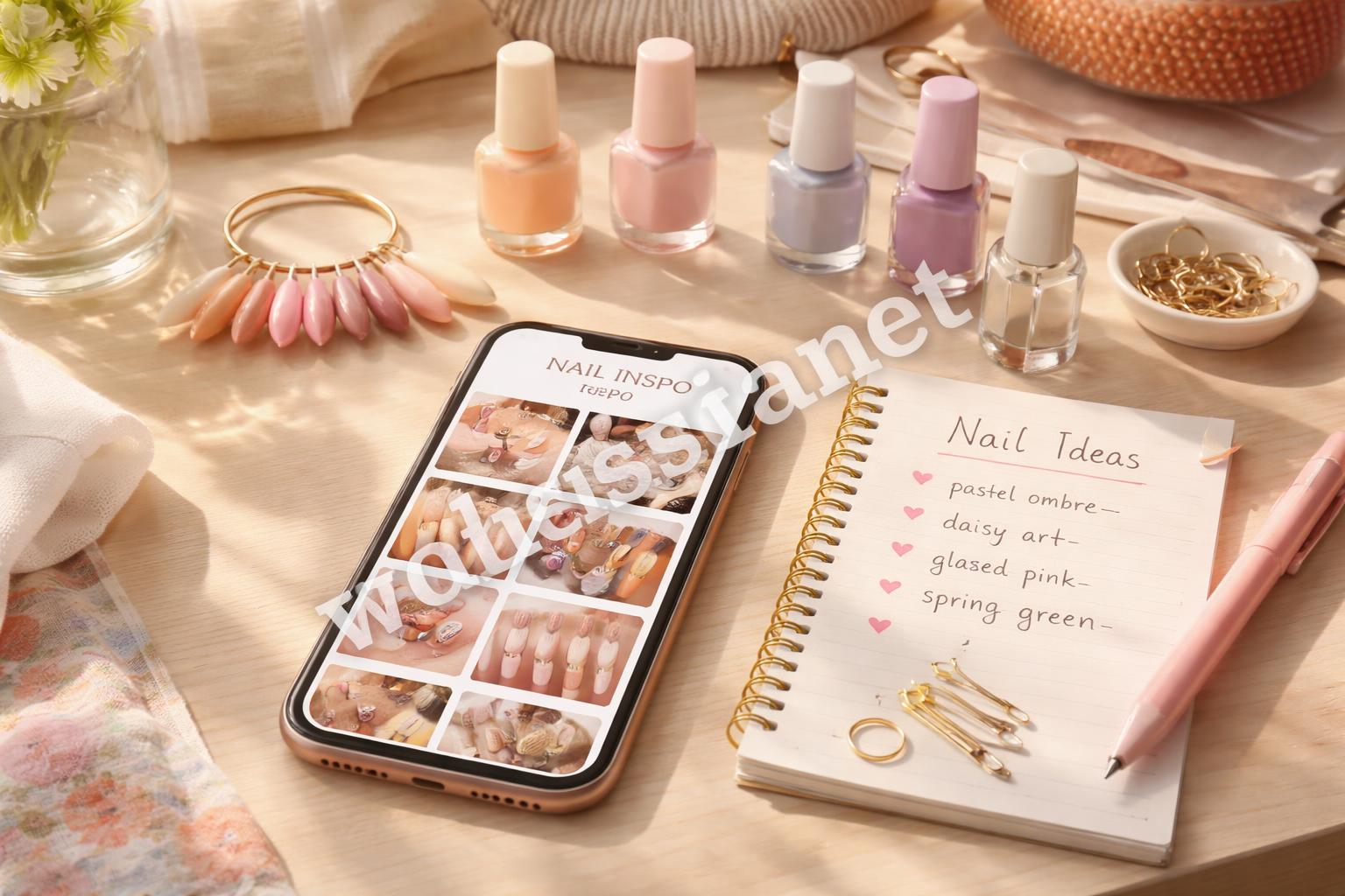 Pinterest board of teen nail inspo