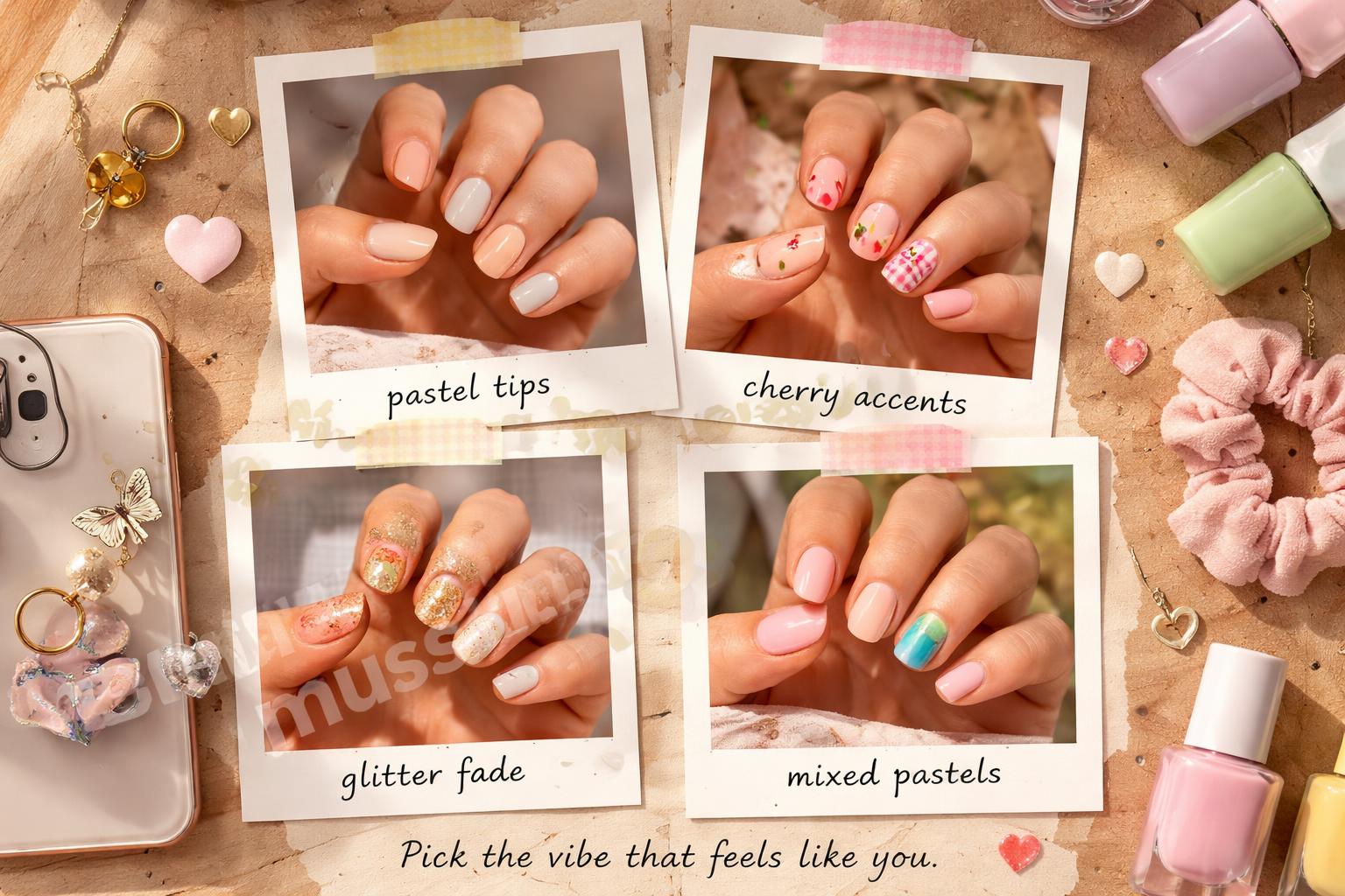 Pinterest worthy teen nail mood board