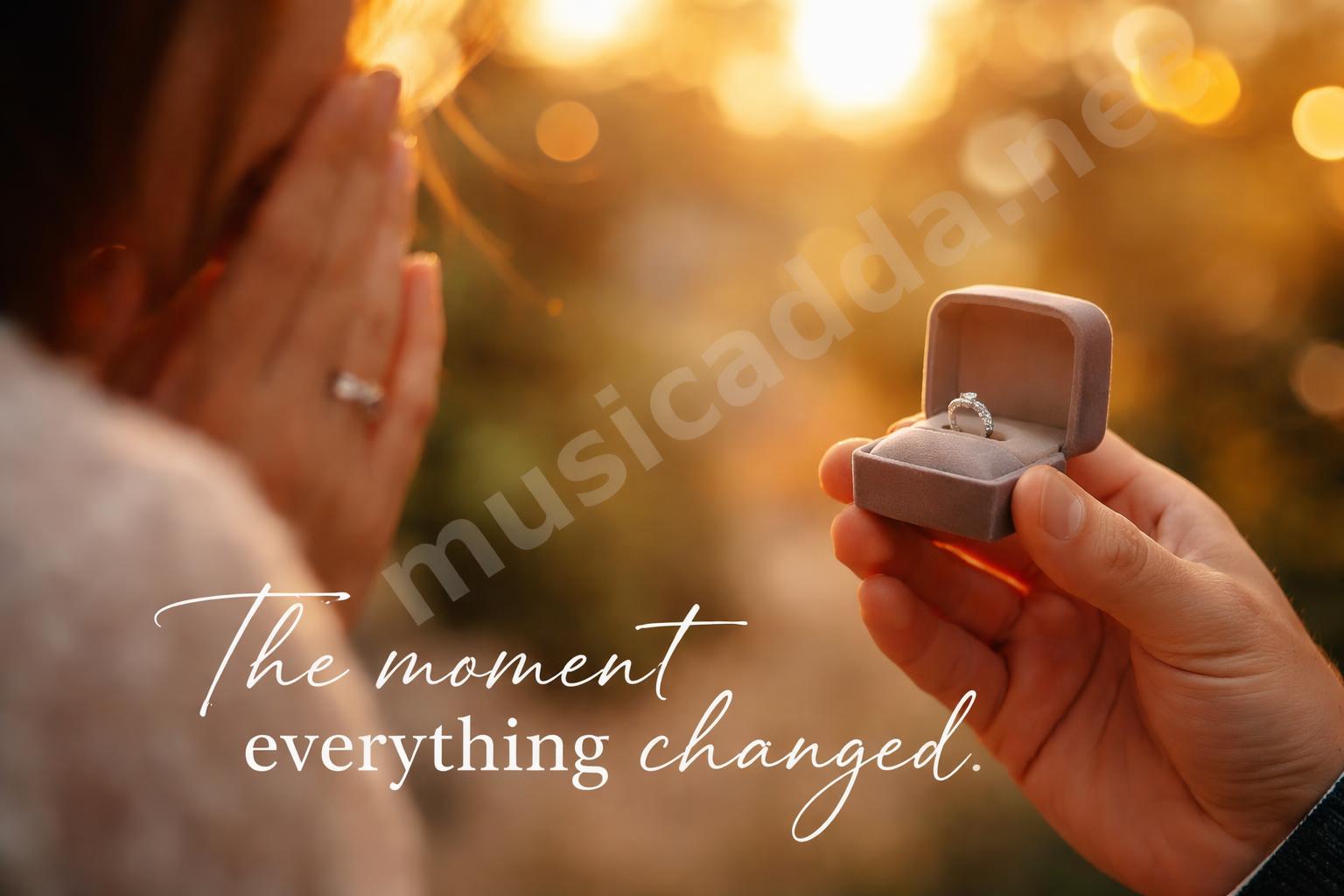 Proposal love caption pinterest pin ring