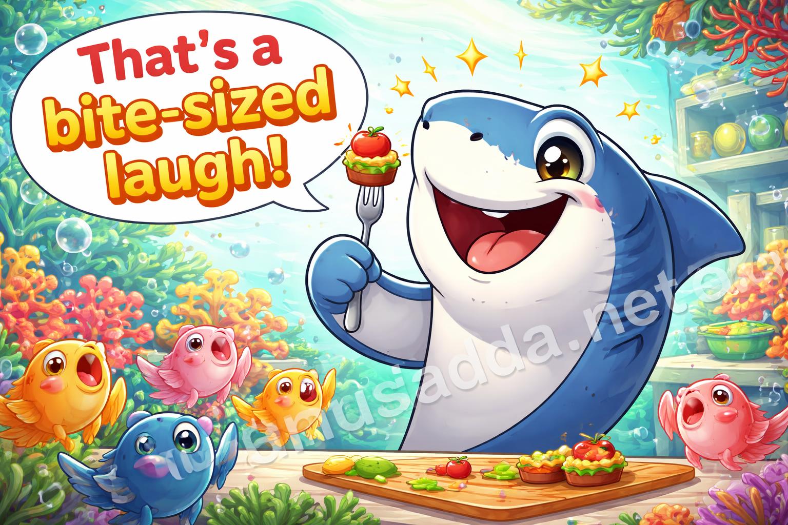 Shark puns bite sized laughs