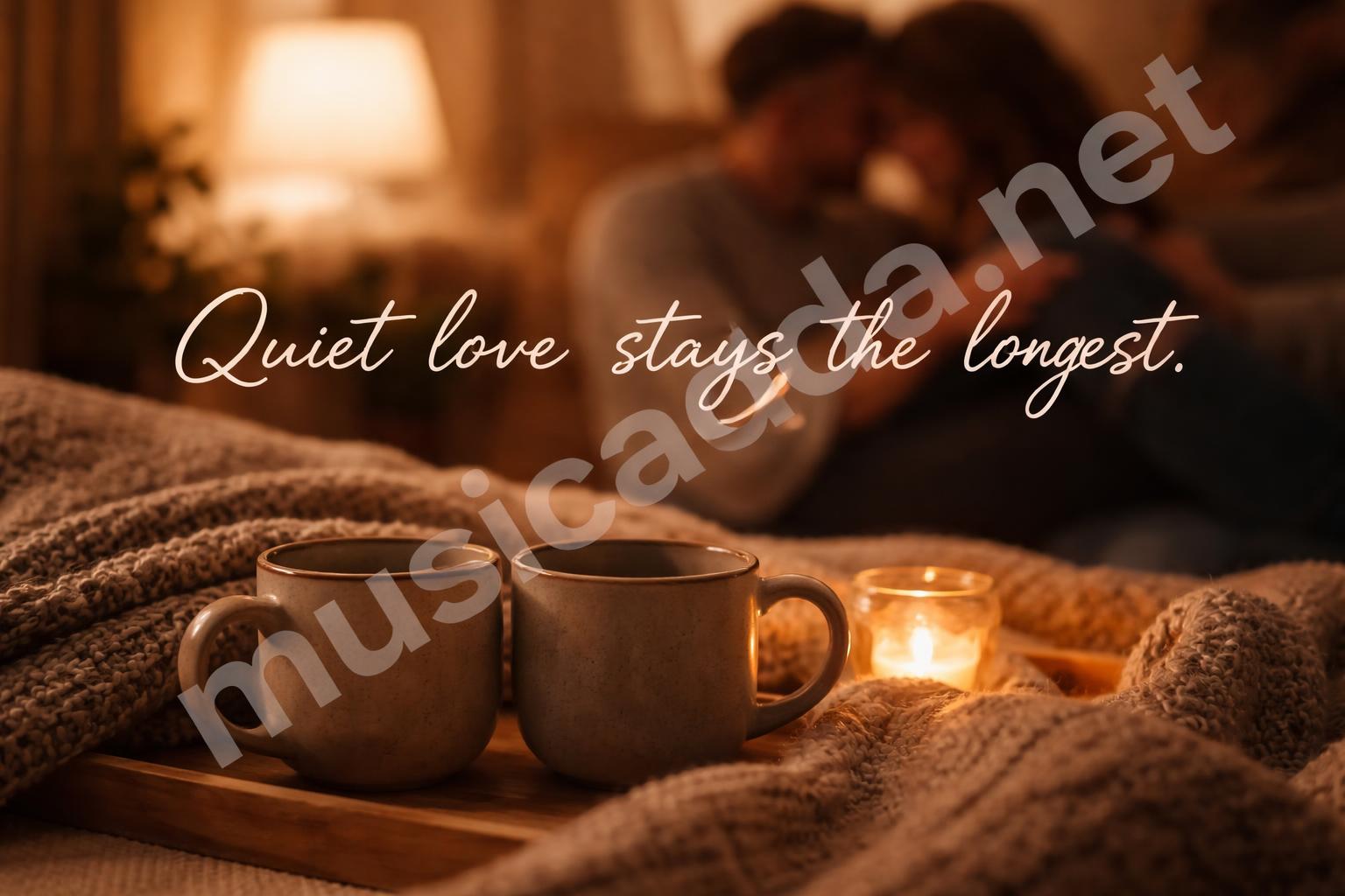 Soft love captions final romantic lifestyle scene