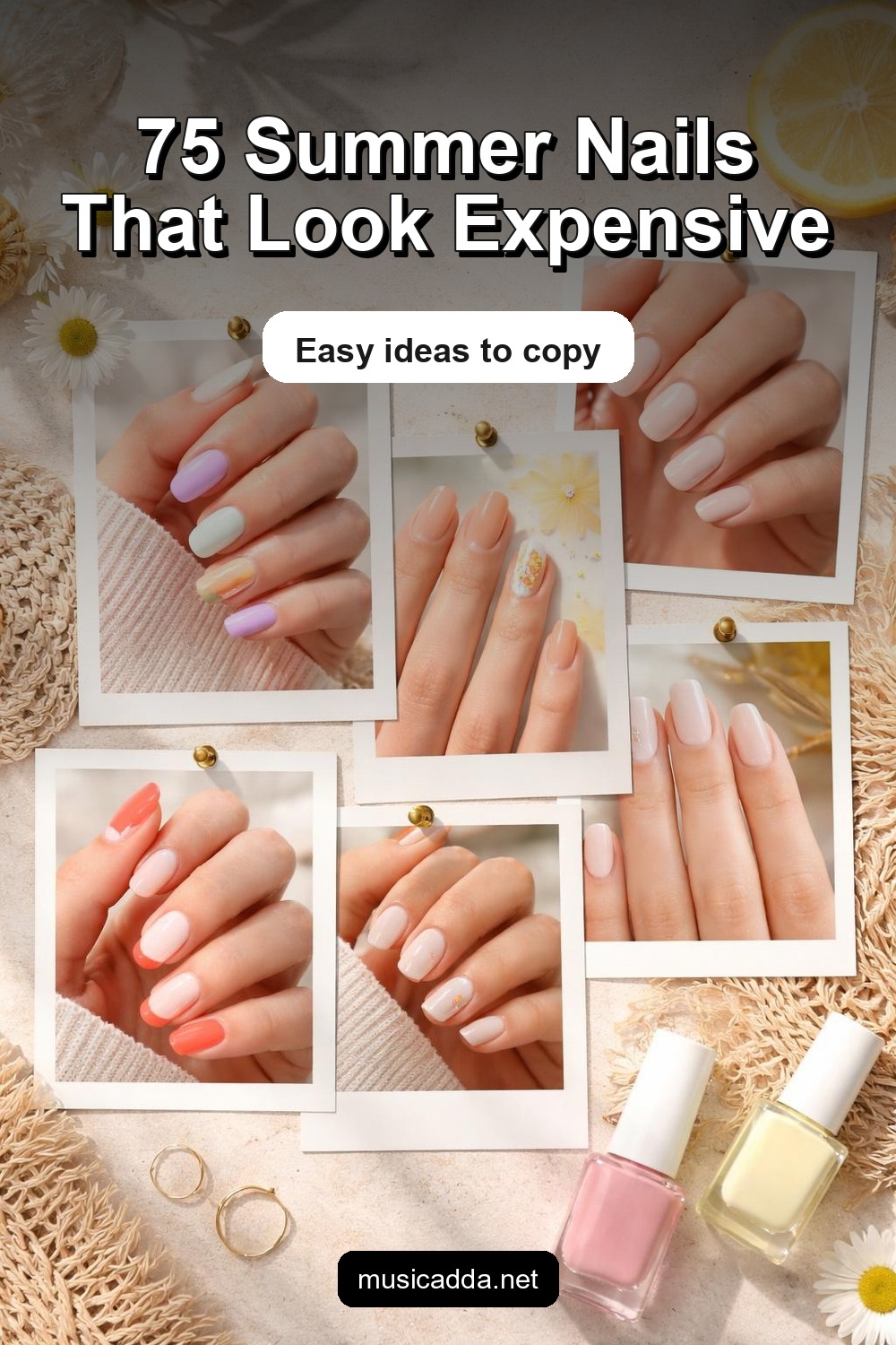 Pinterest image for 75 Summer Nails Inspo Ideas That Look Expensive but Are Surprisingly Easy to Recreate