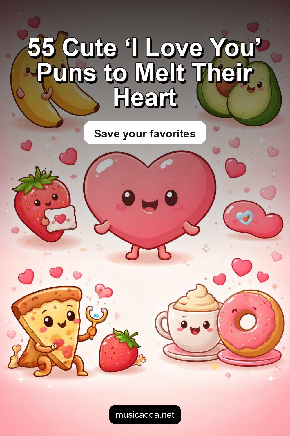 Pinterest image for 55 'I Love You' Puns That Will Melt Their Heart