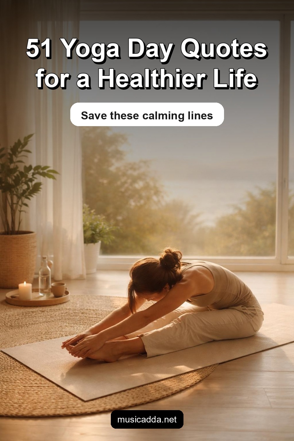 Pinterest image for 51 International Yoga Day Quotes for a Healthier Life