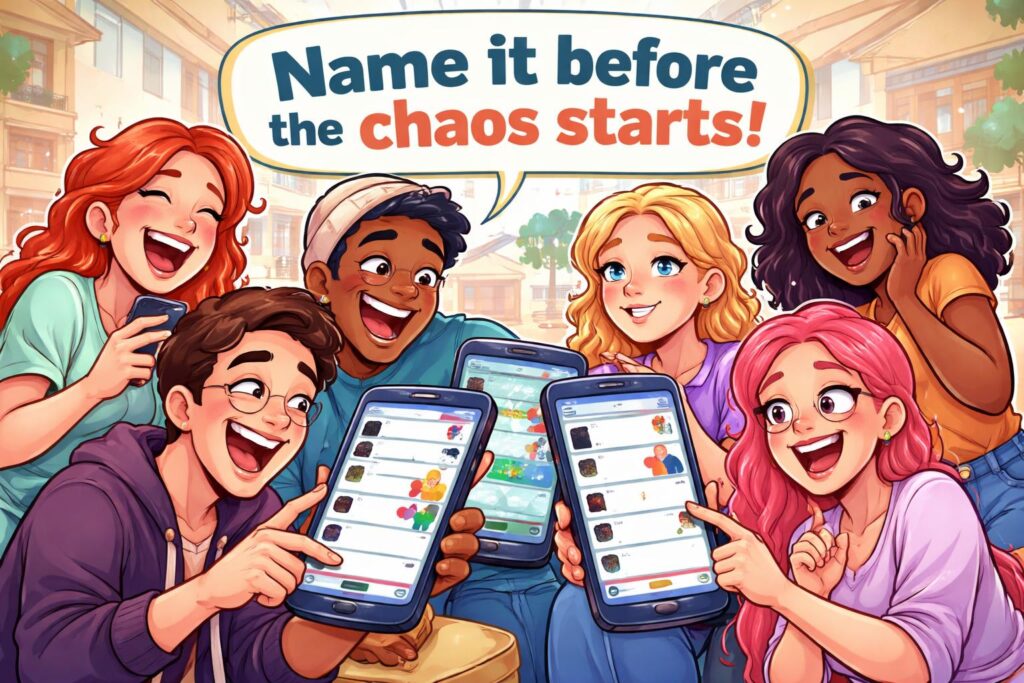 Best friend group chat names hero