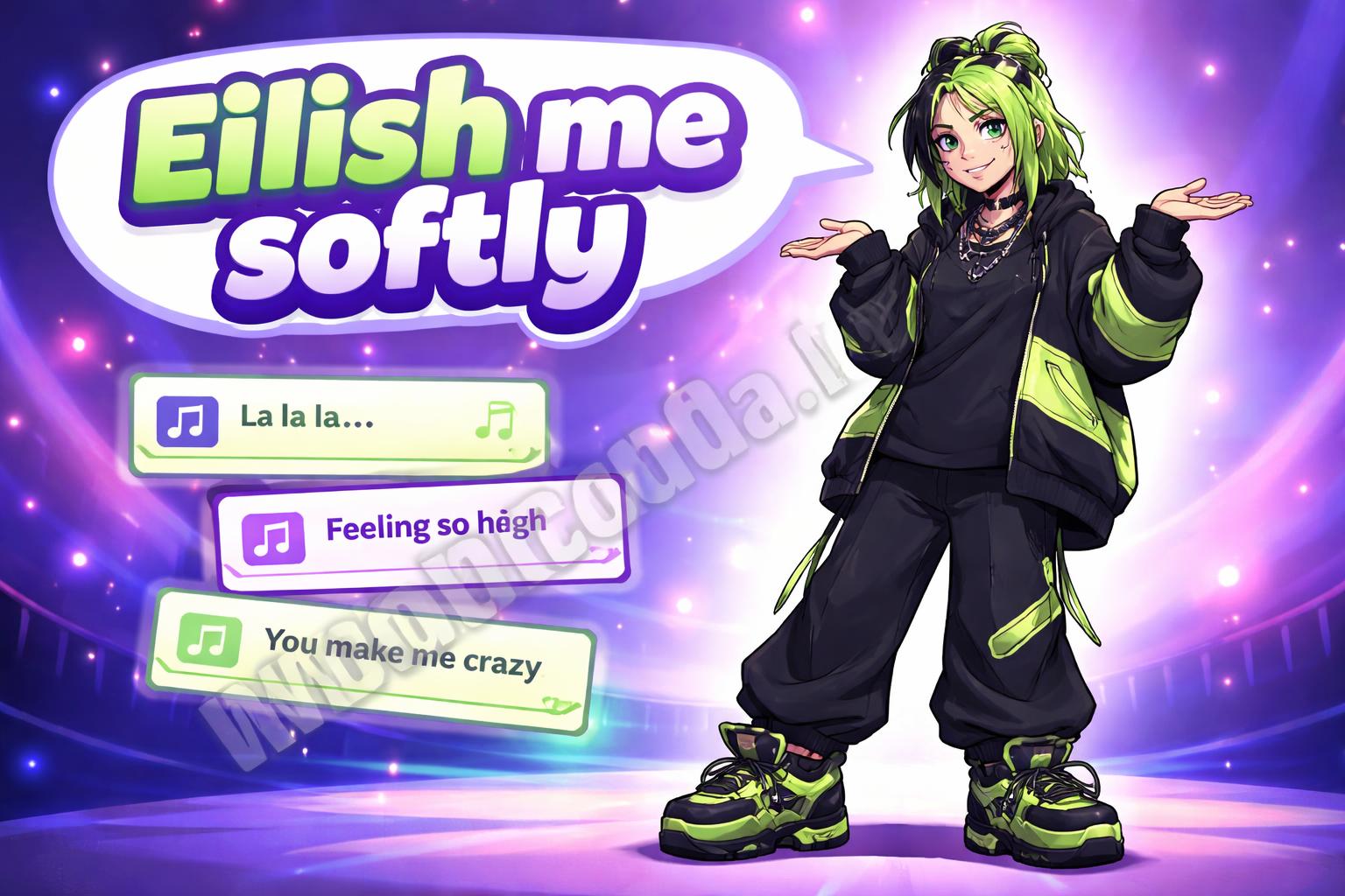 Billie eilish puns funny outro poster