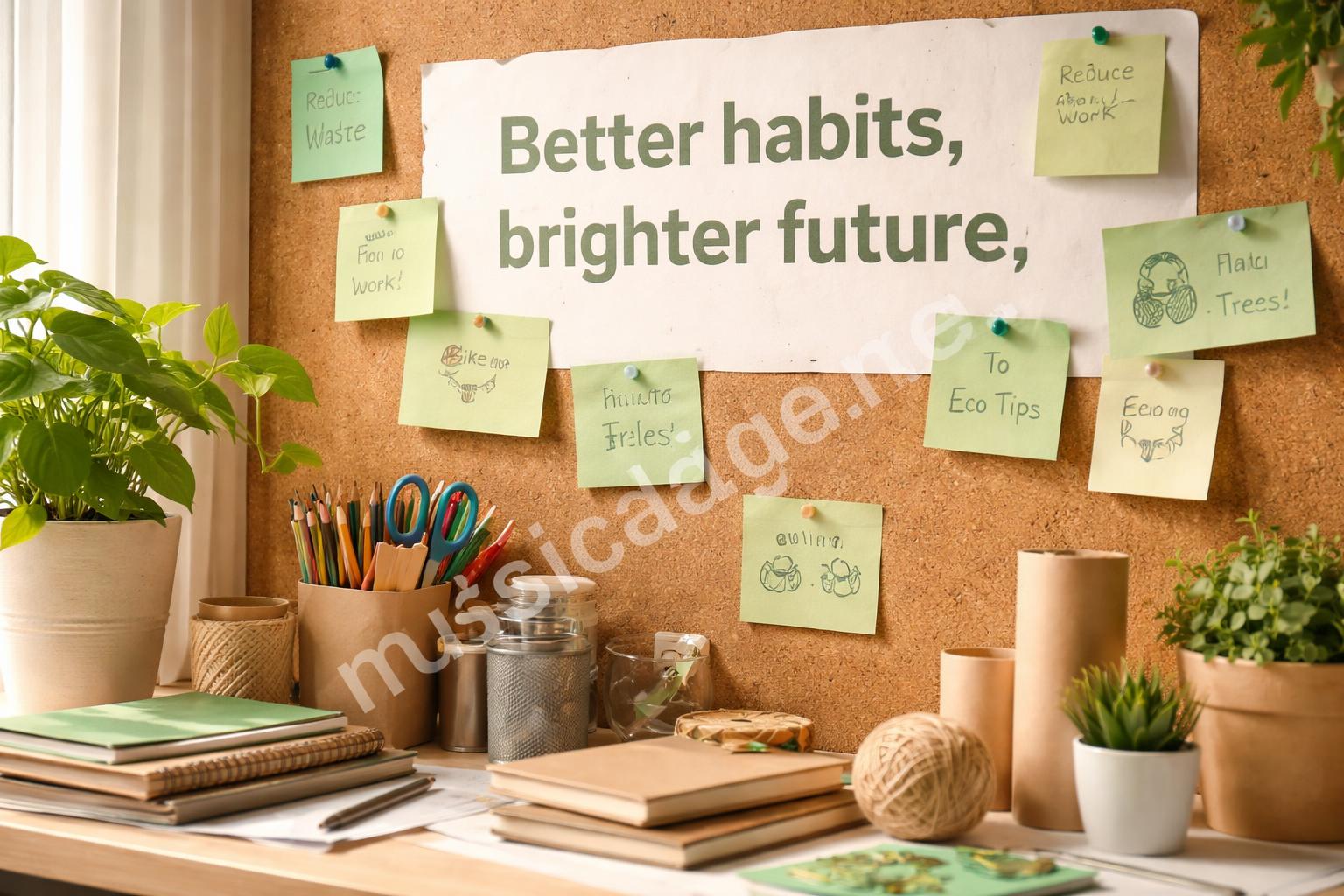 Earth day school and workplace message board