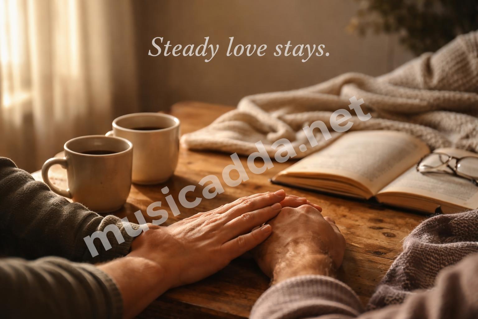 Lasting love valentines day coffee table